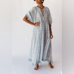 Daughter’s of India Kyra Maxi Dress ~ Azure